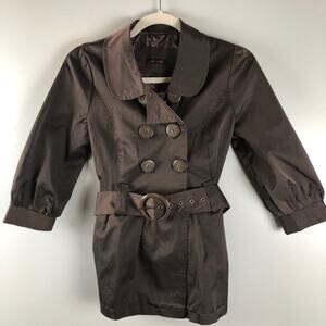 Last Kiss brown fall coat size Medium
